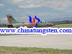 tungsten alloy counterweights for aerospace