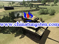 Tungsten Alloy Counterweights for Tanks