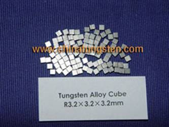 Tungsten Alloy Cube For Military Defense