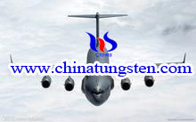 tungsten alloy aircraft