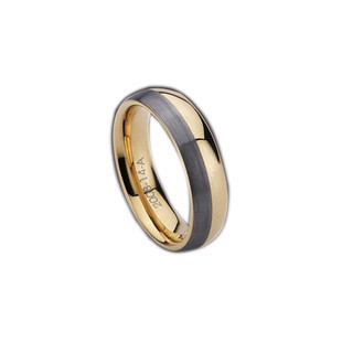 tungsten gold ring