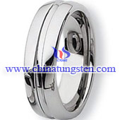 polished tungsten rings