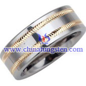 tungsten diamond ring