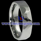 tungsten faceted rings