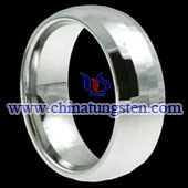 tungsten faceted rings