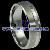 tungsten faceted rings