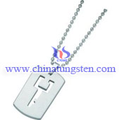 tungsten steel necklace